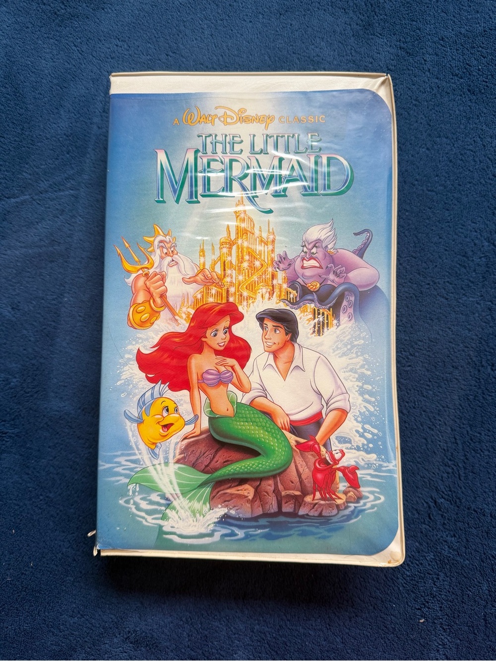 Walt Disney Classic BANNED The Little Mermaid VHS Cover